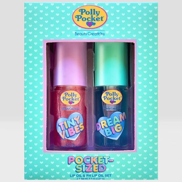 BEAUTY CREATIONS POLLY POCKET SIZED LIP OIL SET