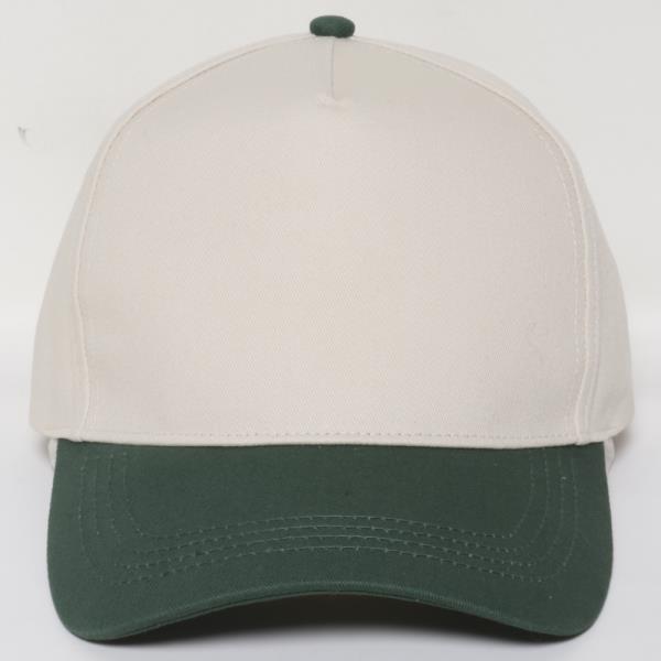 5 PANELS TWO TONE BASEBALL CAP