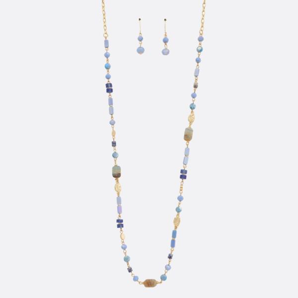 MULTI BEAD NECKLACE