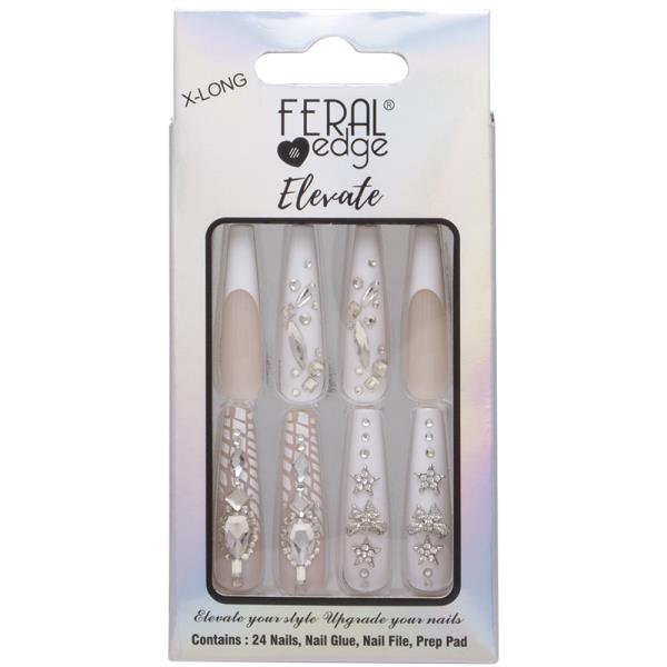 FERAL EDGE ELEVATE YOUR STYLE DESIGN18 NAIL DECORATION SET