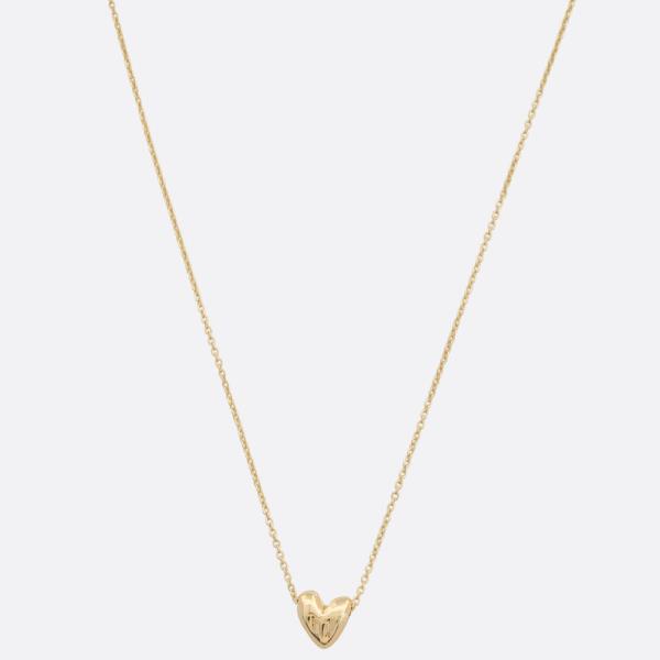 HEART CHARM METAL NECKLACE