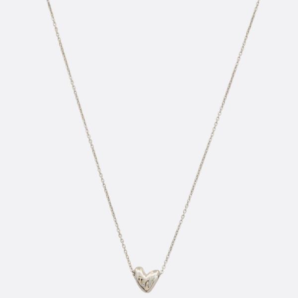 HEART CHARM METAL NECKLACE