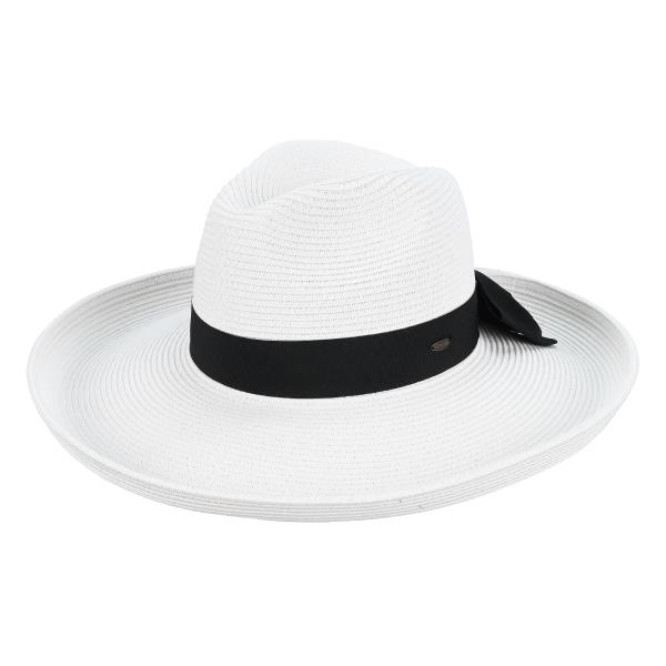 CC ROLLED EDGE WIDE BRIM SUN HAT