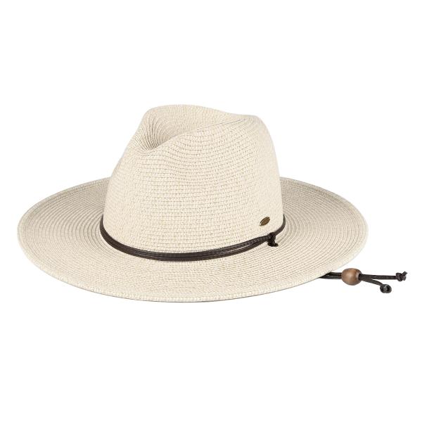 CC 3.25" WIDE BRIM PANAMA SUN HAT