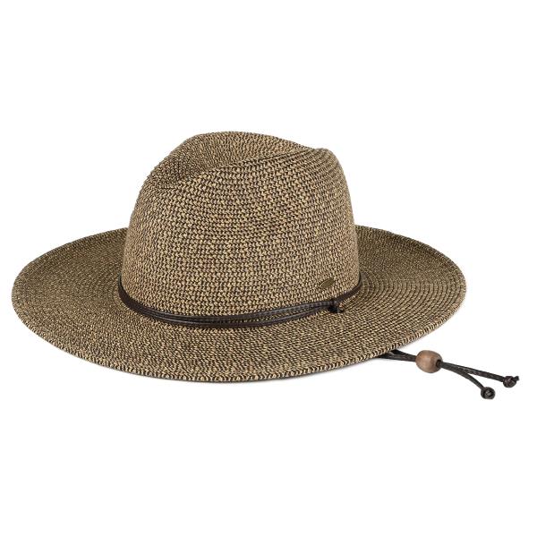 CC 3.25" WIDE BRIM PANAMA SUN HAT