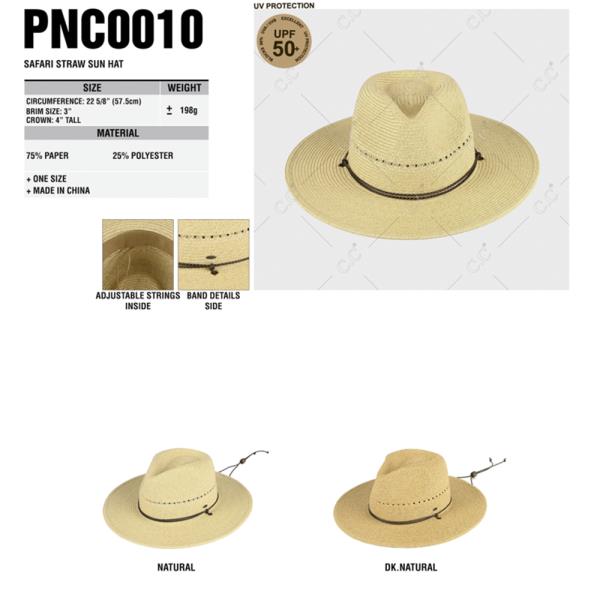 CC SAFARI STRAW SUN HAT