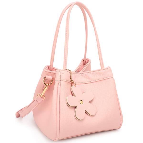 SMOOTH CUTE FLOWER SATCHEL BAG