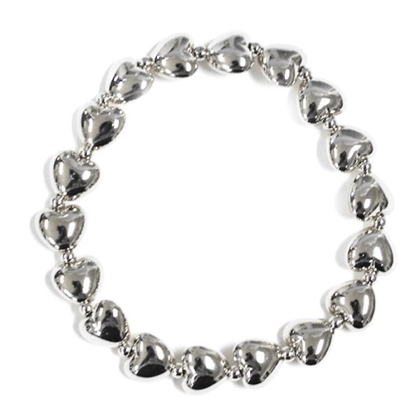 METAL HEART STRETCH BRACELET