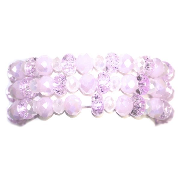 MIX BEAD STRETCH BRACELET SET