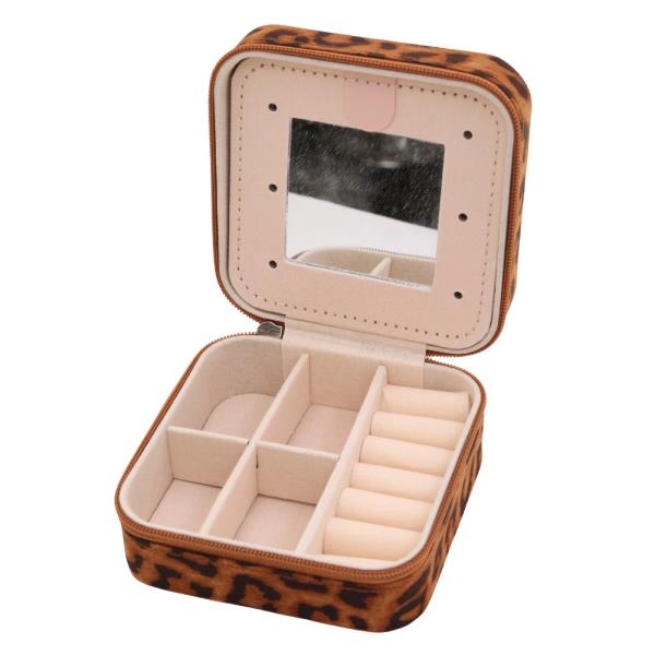 WESTERN STYLE FLOWER CONCHO JEWELRY ORGANIZER BOX