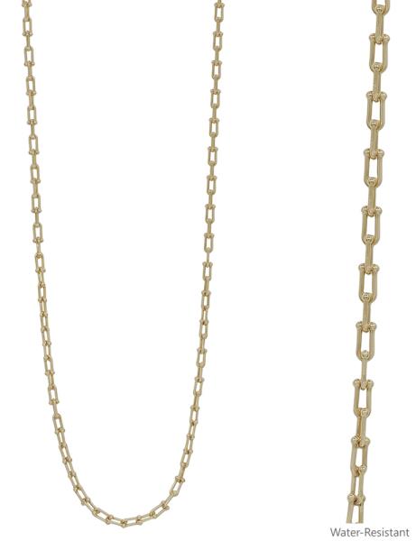 12MM METAL TIFFANY CHAIN LONG NECKLACE