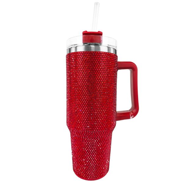 RHINESTONE BLING TUMBLER CUP