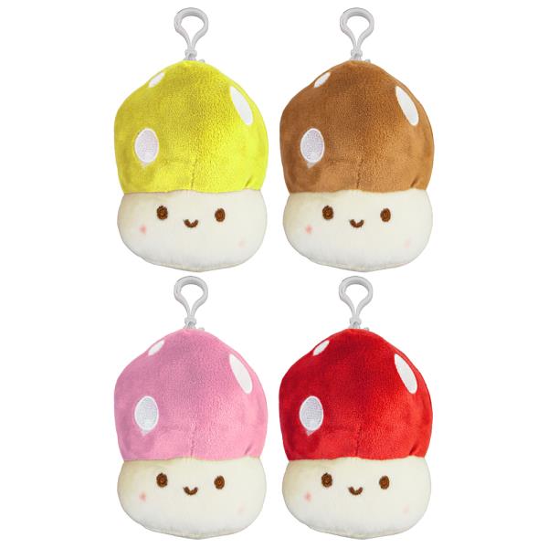 MUSHROOM PLUSHIE KEYCHAIN