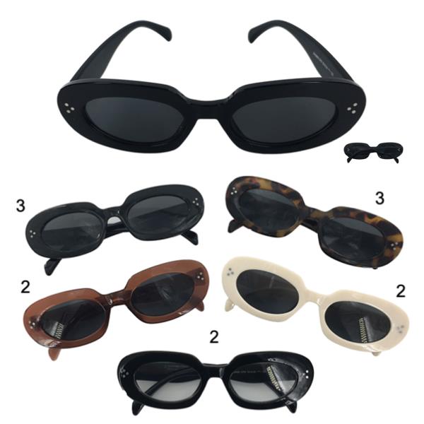 OVAL SHAPE SUNGLASSES 1DZ