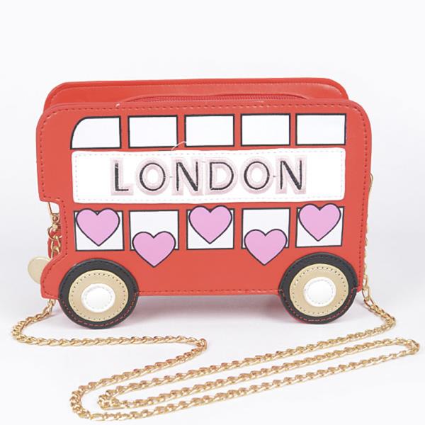 LONDON TRAIN CLUTCH BAG