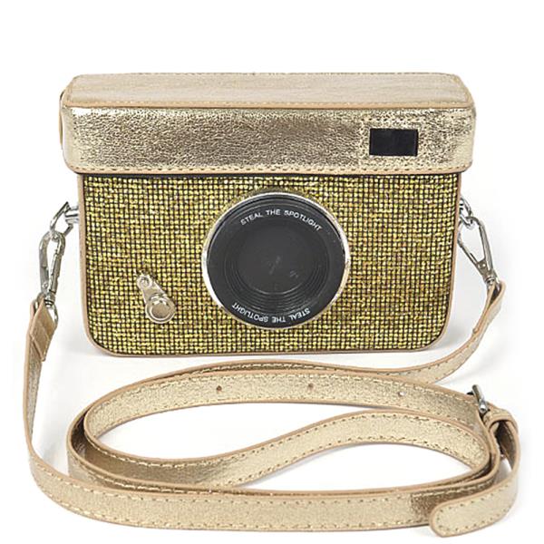 GLITTER CAMERA BAG