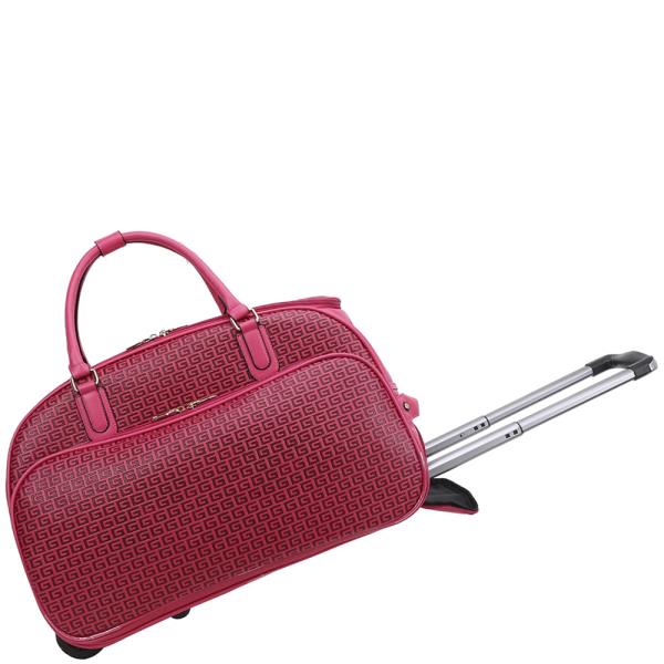 FASHION G PATTERN DESIGN ROLLING HANDLE LUGGAGE