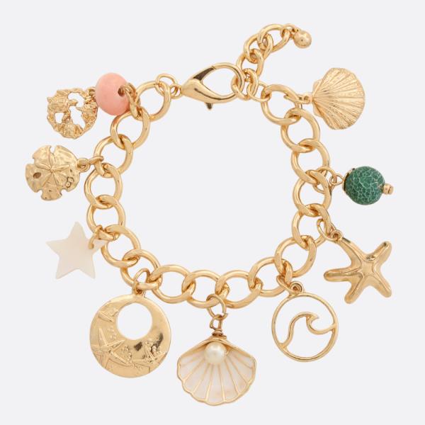 SEA LIFE MULTI CHARM BRACELET