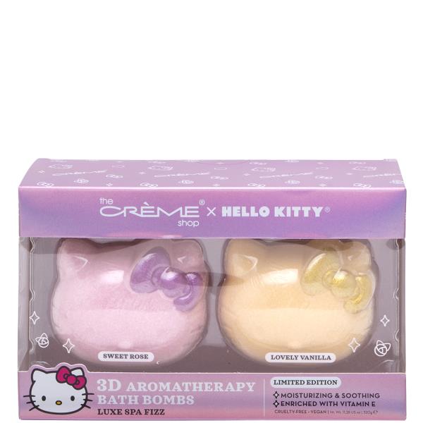 THE CREME SHOP X HELLO KITTY 3D AROMATHERAPY BATH BOMBS