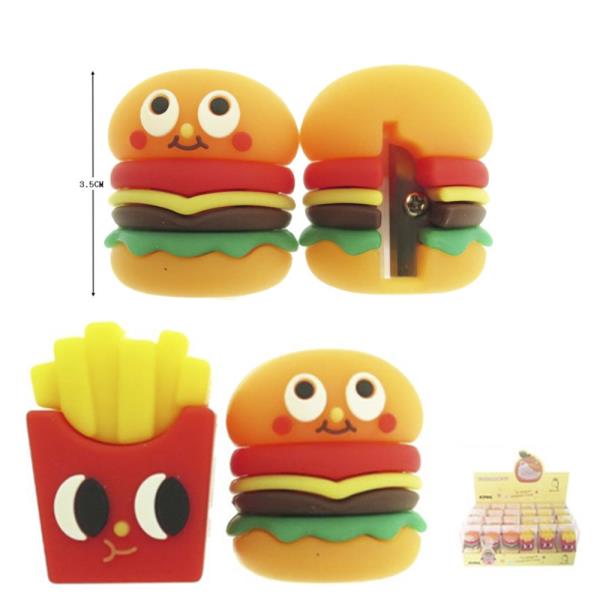 BURGER PENCIL SHARPENER (24 UNITS)