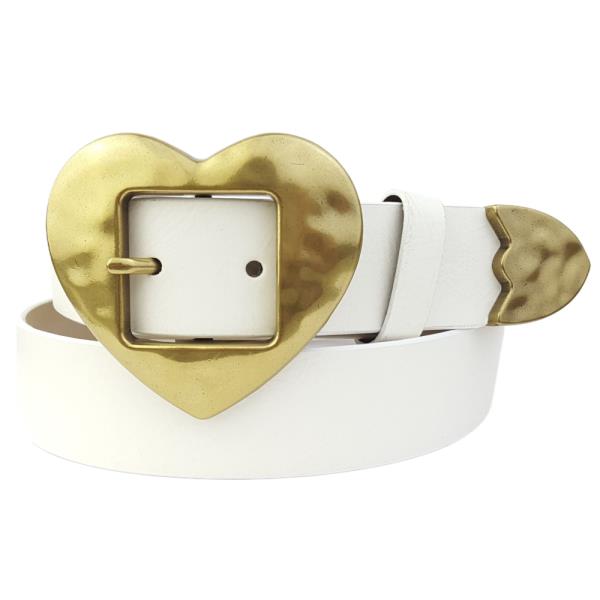 VINTAGE LOVE HEART BUCKLE BELT