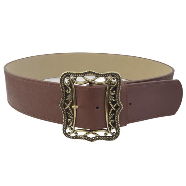 WESTERN-INSPIRED WOMEN HIGH WAIST WIDE BELT