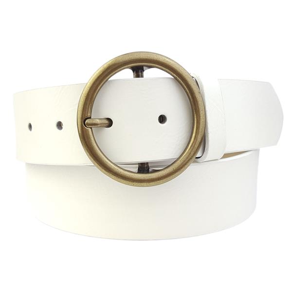 POPULAR ROUND BUCKLE JEAN BELT