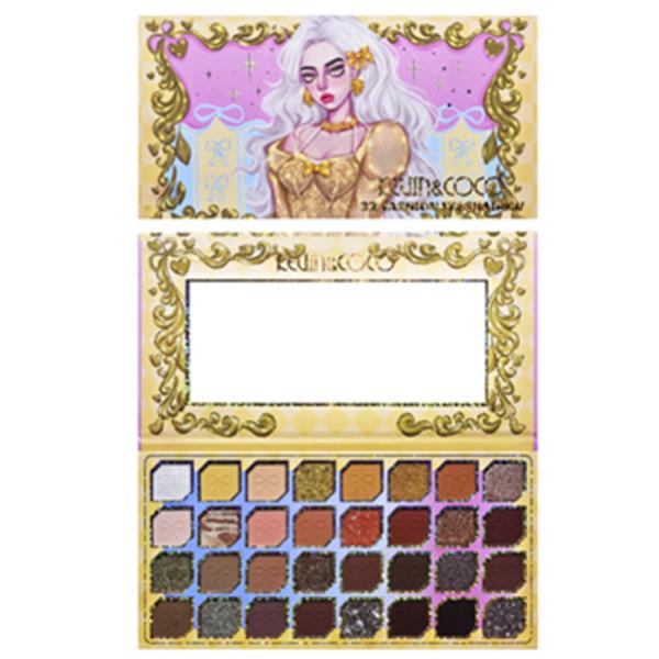 FAIRYTALE THEME MIRROR INSIDE MULTI-TEXTURE RECTANGULAR EYESHADOW PALETTE