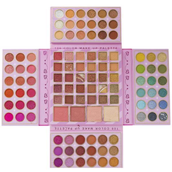 EYESHADOW PALETTE RECTANGLE 106-COLOR