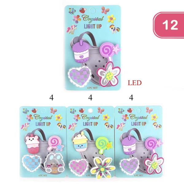 MULTI SHOES CHARM SET (12 UNITS)