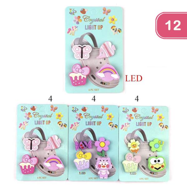 MULTI SHOES CHARM SET (12 UNITS)