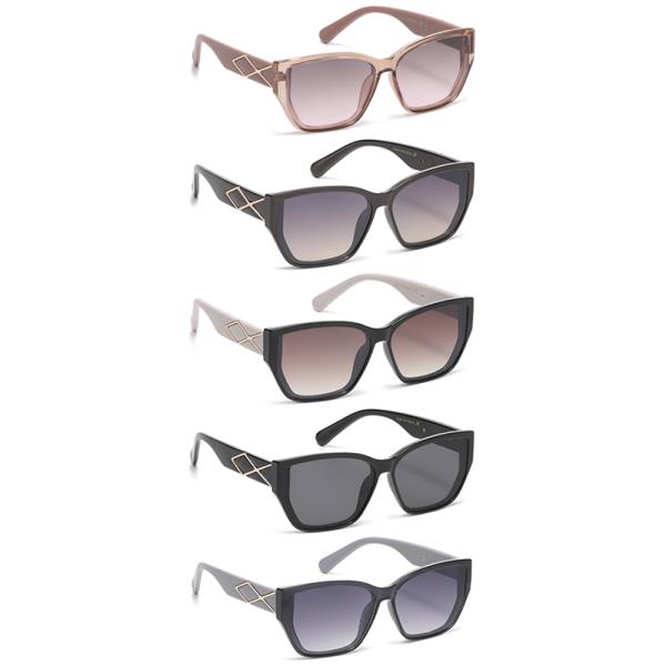 STYLISH SQUARED SUNGLASSES 1DZ