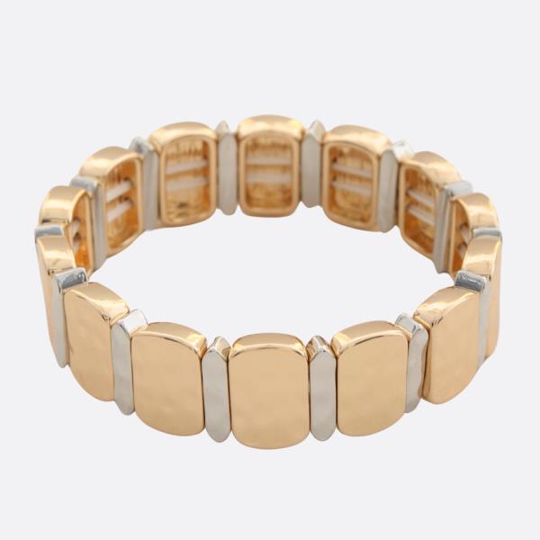 TWO TONE METAL BRACELET