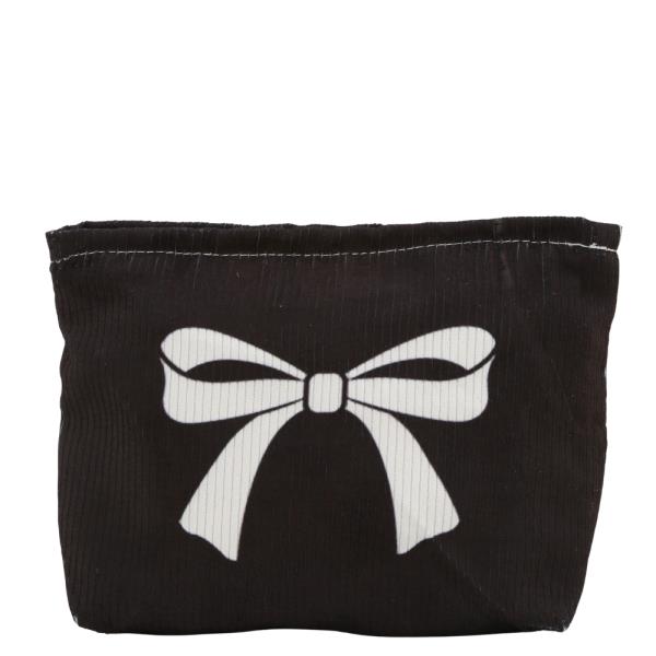 BOW LINED POUCH