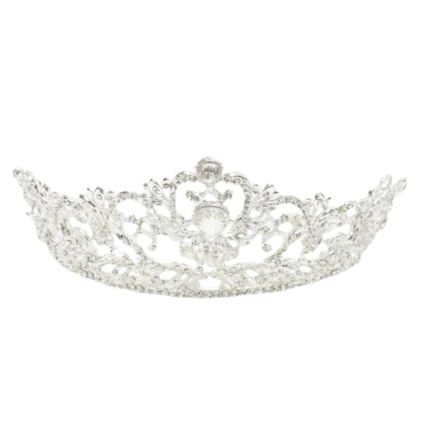 RHINESTONE BRIDAL CROWN TIARA