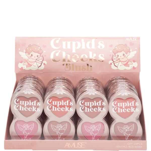 AMUSE CUPIDS CHEEKS BLUSH DUO (24 UNITS)