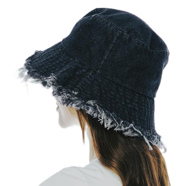 DENM WIRE BUCKET HAT