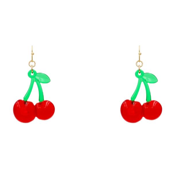 CHERRY DANGLE EARRING