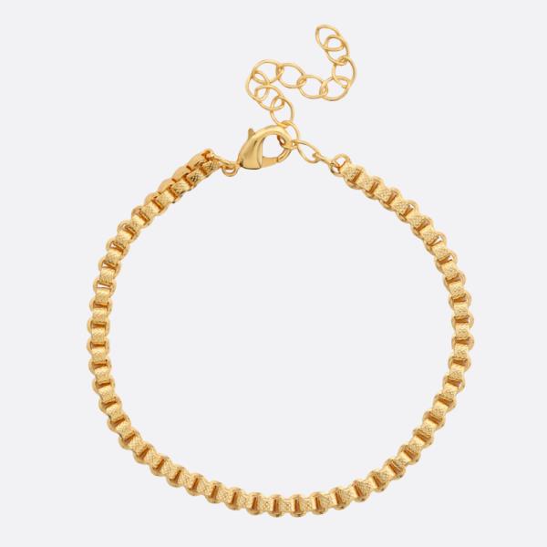 SODAJO CIRCE LINK GOLD DIPPED BRACELET