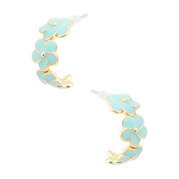 FLOWER CUFF EARRING