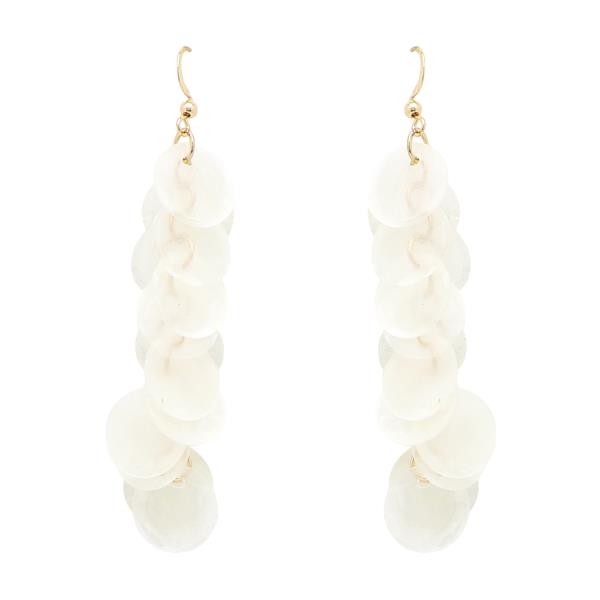 COIN DANGLE EARRING
