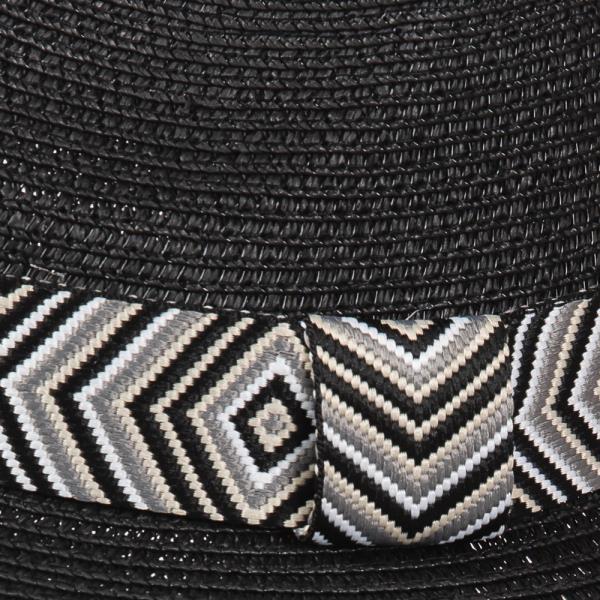 TRIBAL AZTEC PATTERN STRAW SUN HAT