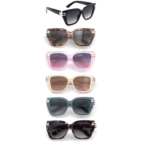 CHIC SQUARE SUNGLASSES 1DZ