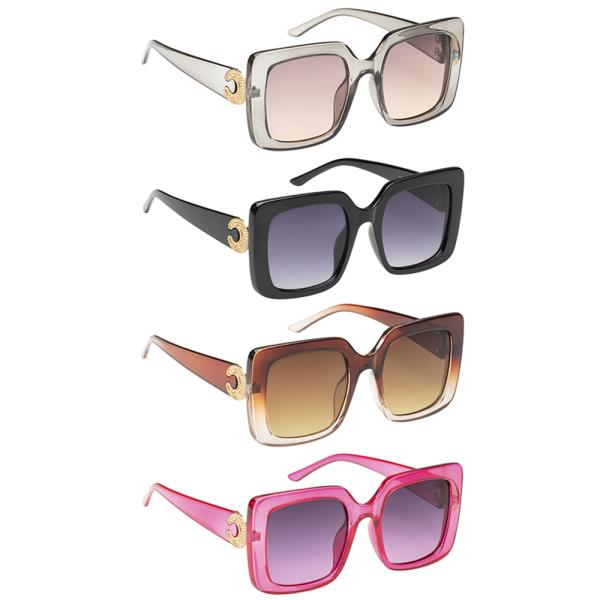 CHIC SQUARE SUNGLASSES 1DZ