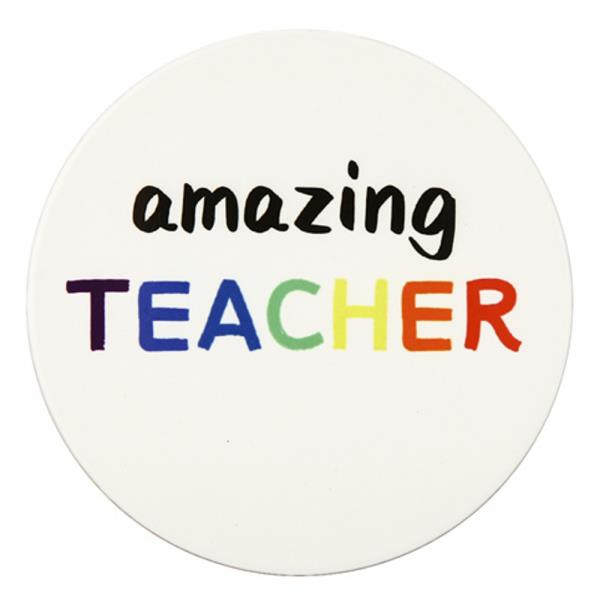 AMAZING TEACHER CUP COASTER (4 UNITS)