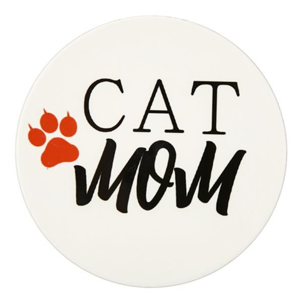 CAT MOM CUP COASTER (4 UNITS)