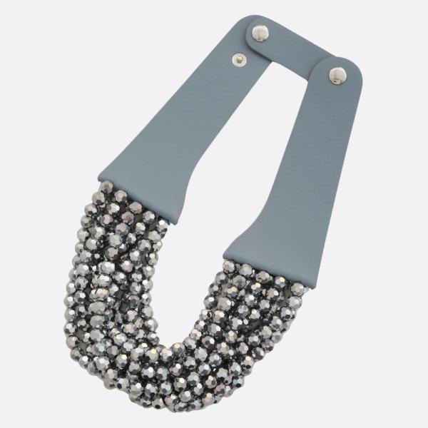 BEADED LAYERED NECKLACE