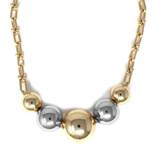 5 CCB BALL CENTER U CHAIN NECKLACE