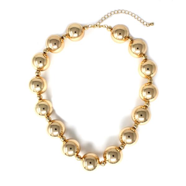 ROUND CCB CHAIN NECKLACE