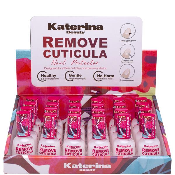 KATERINA BEAUTY REMOVE CUTICULA NAIL PROTECTOR (24 UNITS)